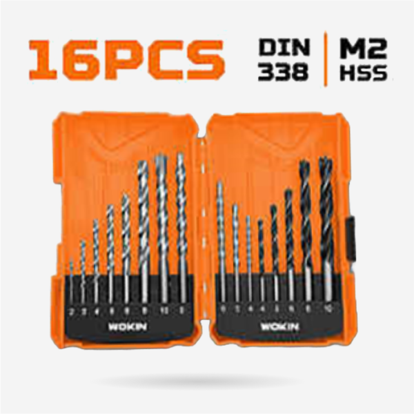 Wokin 16PCS DRILLBITS SET, 751816 - Image 2