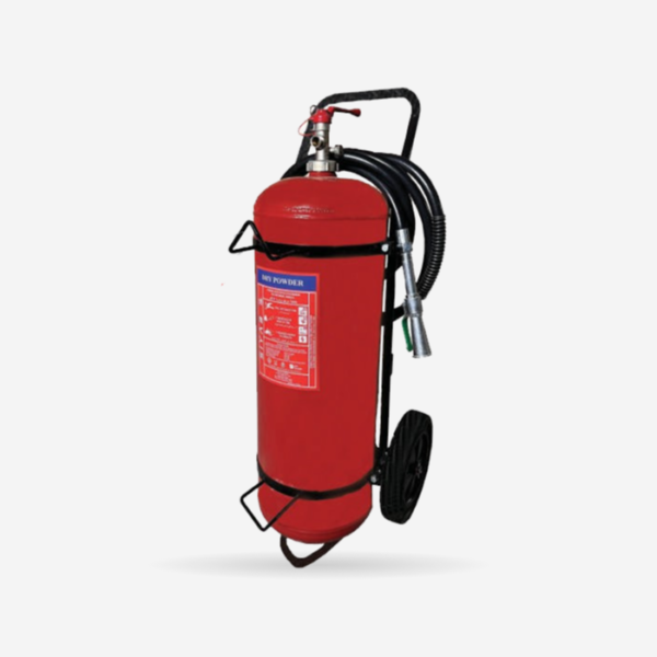 Fire Extinguisher Powder Wheel 50kg, Siyab