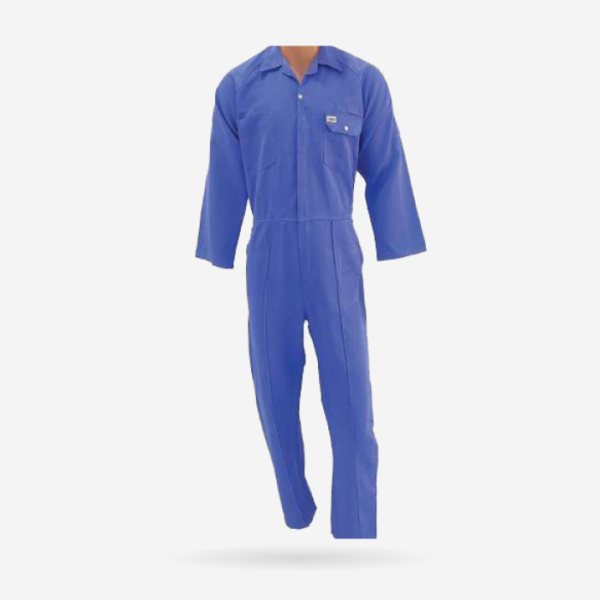 Indigo Coverall 130 GSM, Sky Blue - Beige