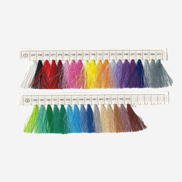 Polyester Embroidery Thread (37 colours)