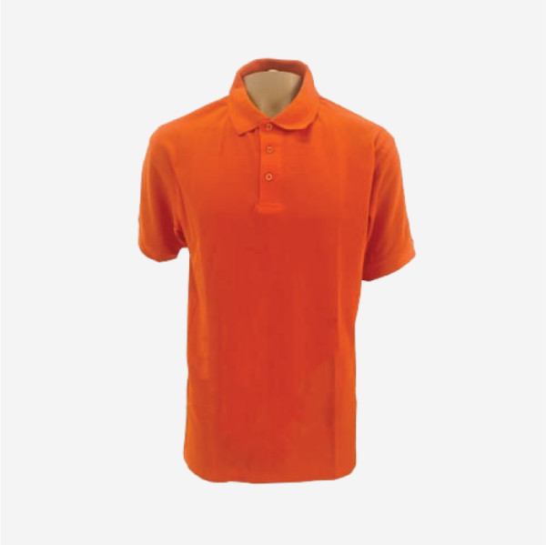 Polo Shirt , Black -Grey -Lime - Orange - Red - Yellow- Turquoise, White - Image 2