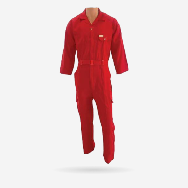 Safeguard Coverall 190 gsm, Green -Navy Blue - Yellow - Red - Image 3